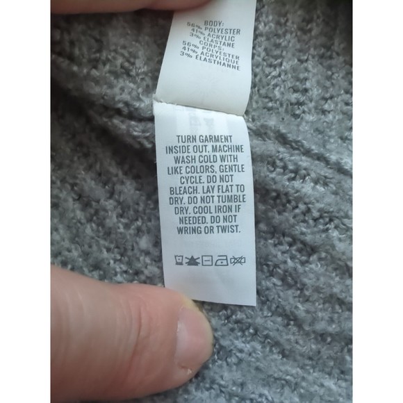 Aerie Offline Twist Front Long Sleeve Ribbed Sweater Sz Medium Athleisure EUC - Picture 12 of 14